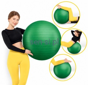 Piłka gimnastyczna 85 cm z pompką 