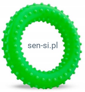 Krążek rehabilitacyjny- ringo z wypustkami 7 cm.