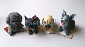 Gniotek piesek z groszkiem