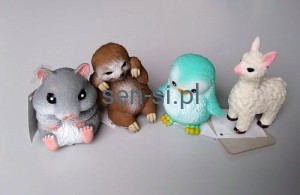 Gniotek zwierzątko z groszkiem