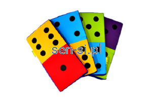 Poduszki Domino duży zestaw 21 szt.
