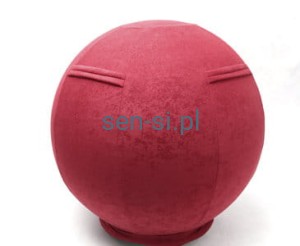 Piłka do siedzenia z pokrowcem