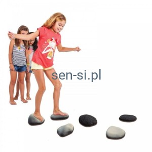 Kamienie rzeczne do ćwiczenia równowagi 8 szt.