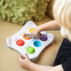 Dotykowe bąble-kolory i kształty+ alfabet Braille'a