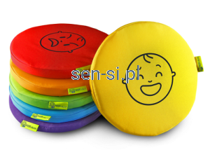 Poduszki pufy EKOSKÓRA EMOCJE 6 szt.