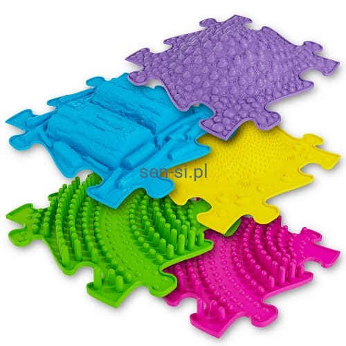 Ścieżka sensoryczna - puzzle 5 elementów