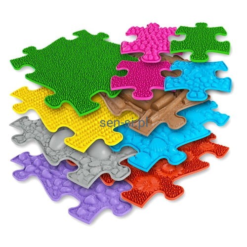 Ścieżka sensoryczna - puzzle 11 elementów