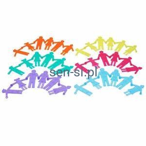 Silikonowa, kolorowa rodzinka