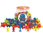 Mini przyssawki Squigz 75 szt. w słoiku