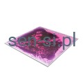Panel sensoryczny z fioletowo-różową cieczą 50x50 cm