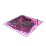 Panel sensoryczny z fioletowo-różową cieczą 50x50 cm