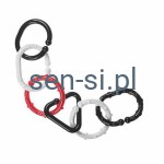 Czarno-biały łańcuch- ogniwa do łączenia 6 szt 