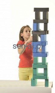 Piankowe cegły - 300 klocków 