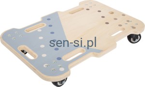 Deskorolka drewniana, 44 cm