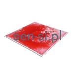 Panel sensoryczny z czerwoną cieczą 50x50 cm