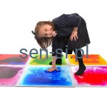 Zestaw 6 paneli sensorycznych z cieczą 50x50 cm