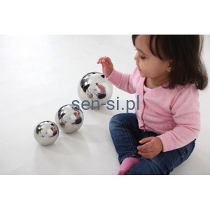 Lustrzane kule sensoryczne, 4 szt.