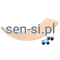 Deska drewniana do balansowania z akcesoriami