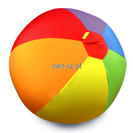 Piłka balonowa XXL, tęczowa