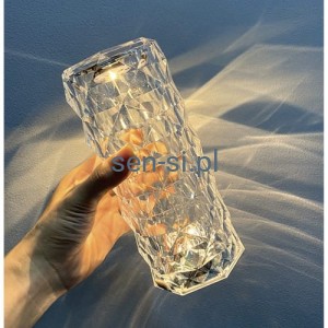 Lampka ozdobna,  akrylowa