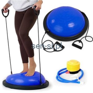 Poduszka równoważna z linkami do ćwiczeń