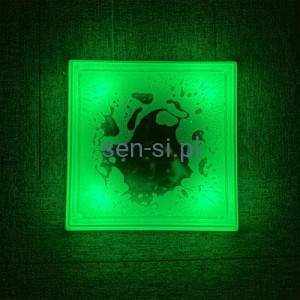 Świetlne podesty z płynem - 6 szt.