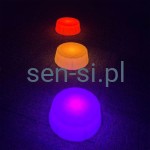 Dyski świetlne LED - 3 szt.  