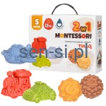 Sensoryczne pojazdy z piłkami 2w1