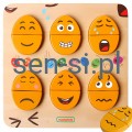 Tablica do nauki emocji - jajka