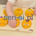 Tablica do nauki emocji - jajka