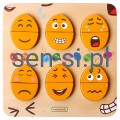 Tablica do nauki emocji - jajka