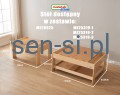 Drewniany Stół Edukacyjny +akcesoria