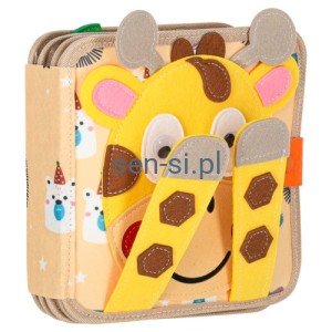 Książeczka sensoryczna-manipulacyjna