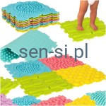  Ścieżka sensoryczna - elastyczne puzzle