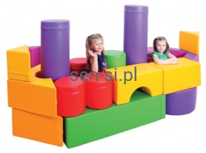 Zestaw kształtek piankowych 18 el.