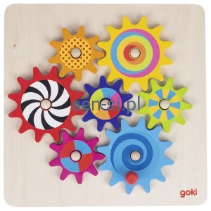 Układanka koła zębate
