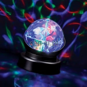 Lampa led - kryształowy kalejdoskop 