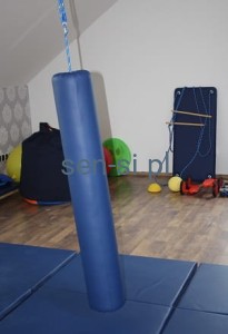 Huśtawka terapeutyczna "Parówka" 120 cm.