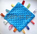 SZMATKA sensoryczna dla niemowląt, niebieska 