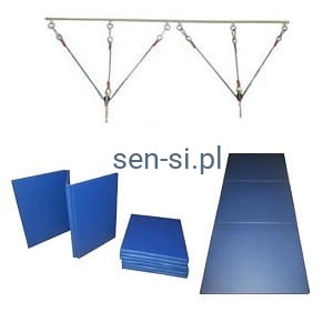 Zestaw podwiesi linowych